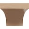 Ekena Millwork 9"W x 18"D x 9"H Wide Huntington Rough Cedar Woodgrain TimberThane Corbel, Primed Tan CORUR09X18X09HUNRCPR - alternate 4